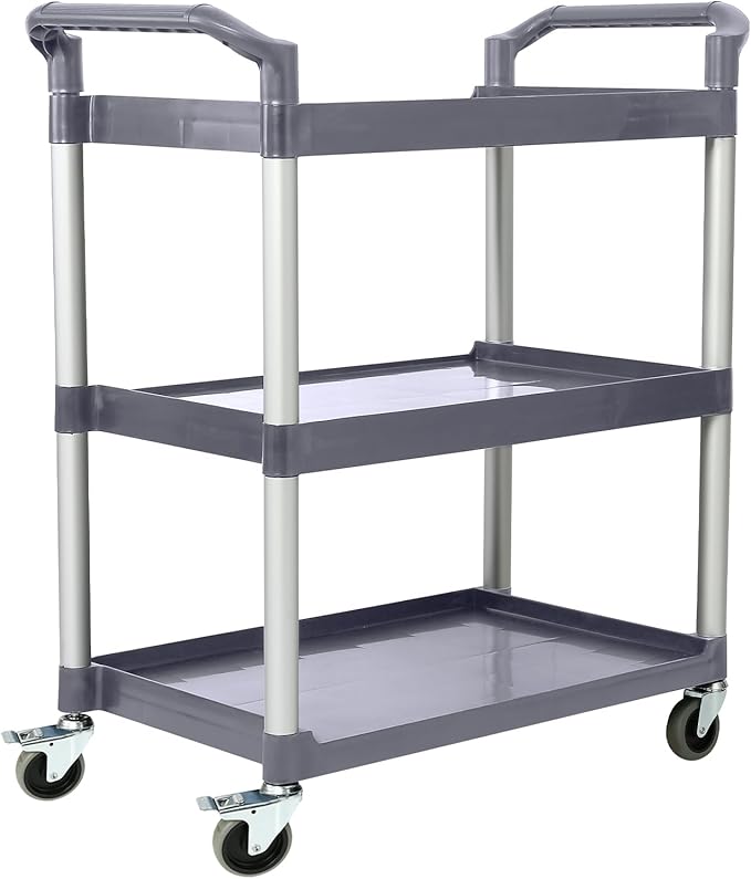 3-Tier Utility Rolling Cart by SHUNYILONG