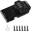 Password Rotary Hasp Locks, Digit Combination Lock Door Security Slide Latch by Mooche