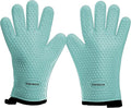 KITCHEN PERFECTION XL Silicone Smoker Oven Gloves -Extreme Heat Resistant BBQ by Kitchenperfection