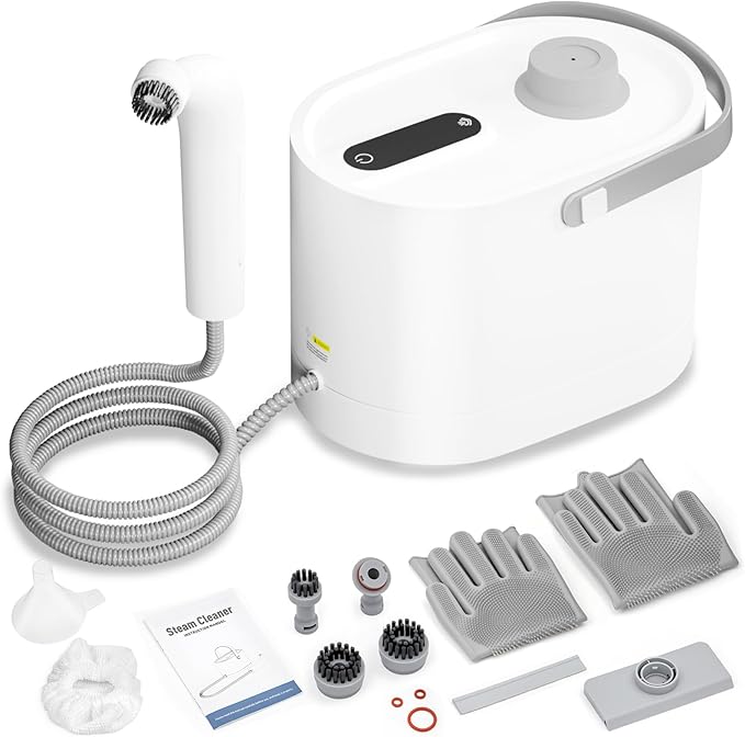 Kuvictewl Steam Cleaner All-in-One Kit, Chemical-Free Steamer by Kuvictewl