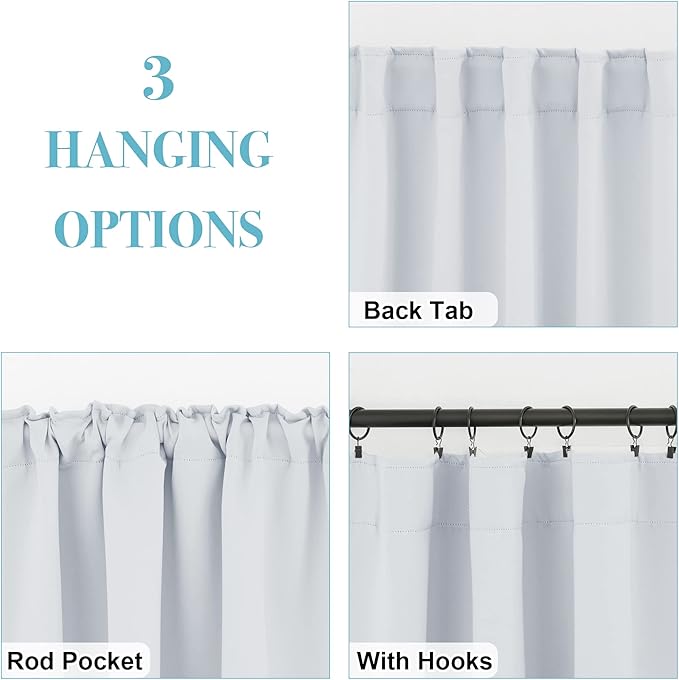 RYB HOME Small Window Curtains - Image 7
