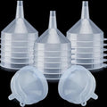 Honeydak 18 Pieces Multi-Purpose Plastic Funnels 4.7 Inch Wide Mouth Funnels by Honeydak