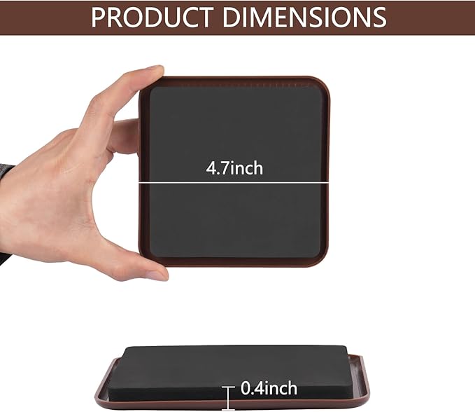 new space 8 Pack Furniture Sliders, 4.7 Inch Sliders - Image 2