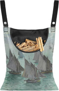 Monet Oil Painting Outdoor Clothespin Bag by ZCFYGDX