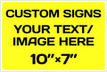 Personalized Aluminum Weatherproof Metal Signs by Repaly