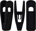 Black Velvet Hangers Clips 40 PCS, Pants Hangers Velvet Clips Easily Add to by TOFIIGREM