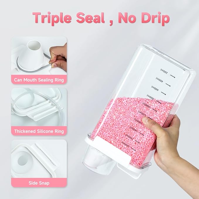 Tokokimo Laundry Powder Dispenser, Laundry Detergent Dispenser - Image 8