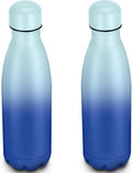 25oz Cola-Bottle Shaped Stainless Steel Leak-proof Water Bottle, Double Wall by Unknown