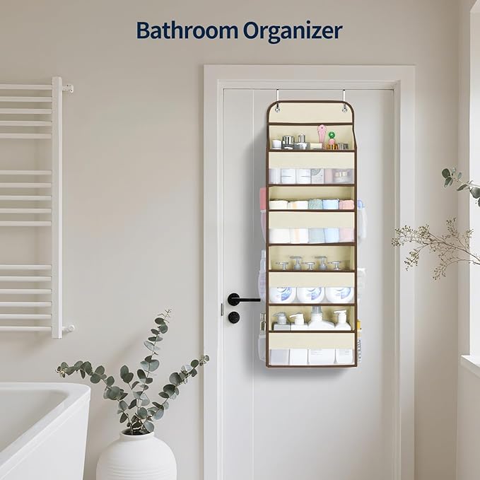 Yecaye Over The Door Organizer, Heavy Duty Hanging Organizers and Storage - Image 8