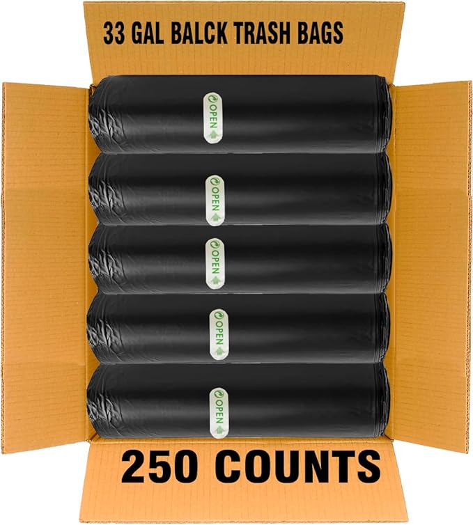 33 Gallon Trash Bags, Construction, Industrial, Janitorial - Image 4