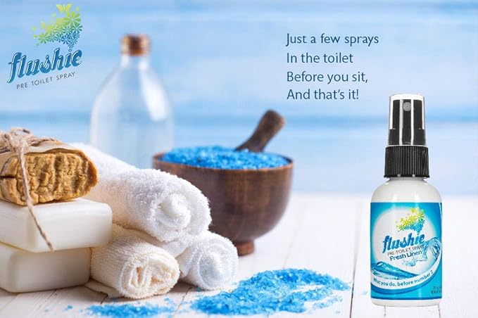 Flushie Pre-Toilet Spray Travel Size Toiletries Bathroom Spray - Image 4