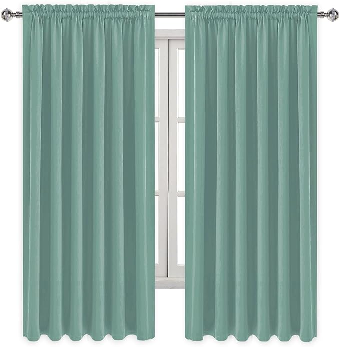 DWCN Blackout Curtains for Living Room Thermal Insulated, Energy Saving & Noise - Image 9