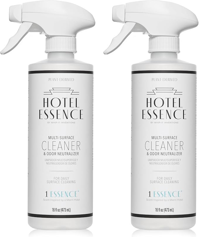 Hotel Essence Cleaner: Plant-Based Multi-Surface Cleaner & Odor Neutralizer by WhipItInventions
