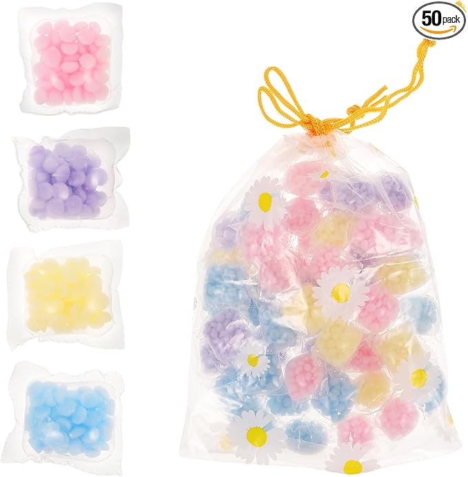 Artibetter Laundry Scent Booster Beads 50pcs In-Wash Fragrance Booster Laundry by ARTIBETTER
