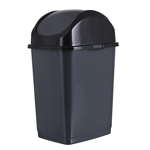 Superio Small 2.5 Gallon Plastic Trash Can by Superio
