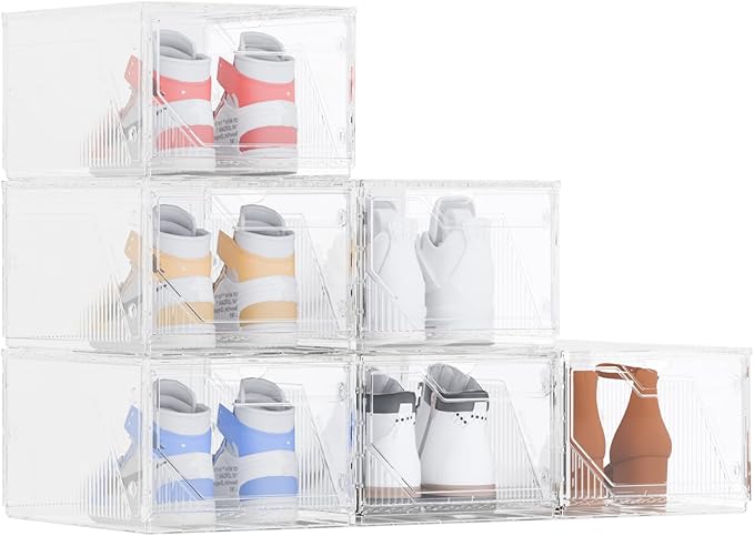 6 Pack Upgraded XX-Large Storage Organizer by Yashong