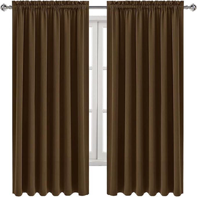DWCN Blackout Curtains for Living Room Thermal Insulated, Energy Saving & Noise - Image 9
