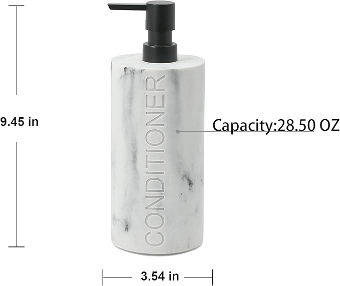 Conditioner Dispenser – Luxurious Refillable Pump Bottle - Image 4