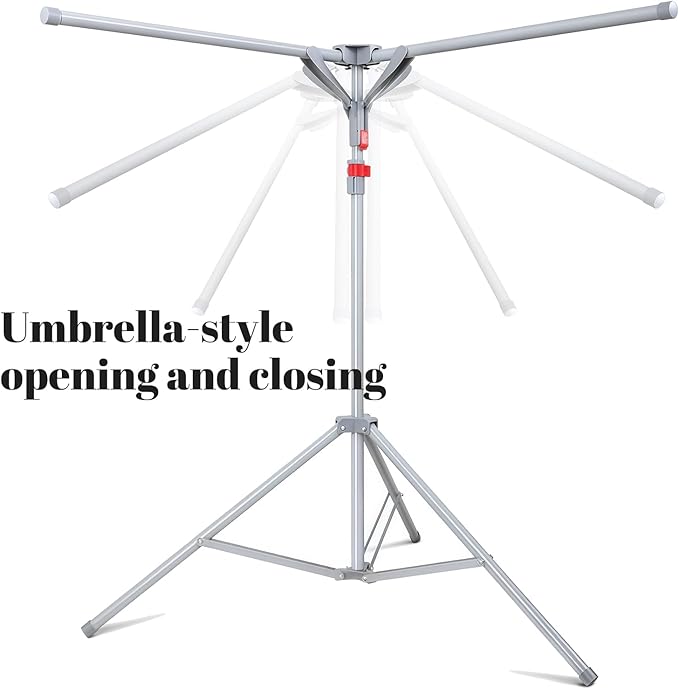Clothes Drying Rack ​Foldable & ​Collapsible Drying Racks Large Capacity ​Space - Image 2