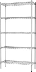 Auslar 5-Shelf Storage Shelves Heavy Duty 5 Tiers Standing Large Shelving Units by Auslar