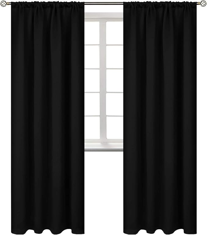 BGment Thermal Insulated Blackout Curtains 84 Inches Long by BGment