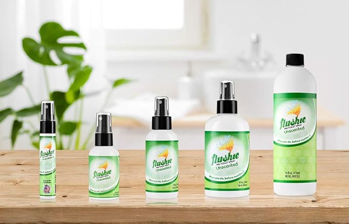 Flushie Pre-Toilet Sprays for Poop Travel Size Toiletries Bathroom Spray for - Image 6