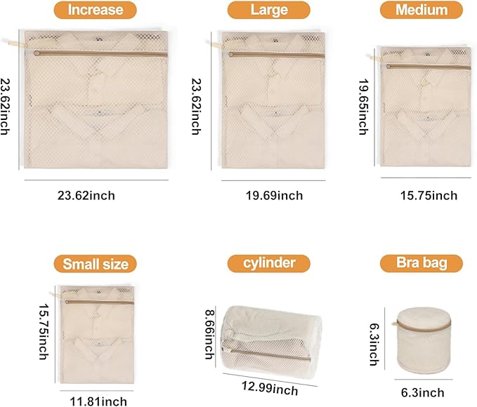 6PCS Laundry Bag For Washing Machines, Specialized For Washing Underwear And - Image 2