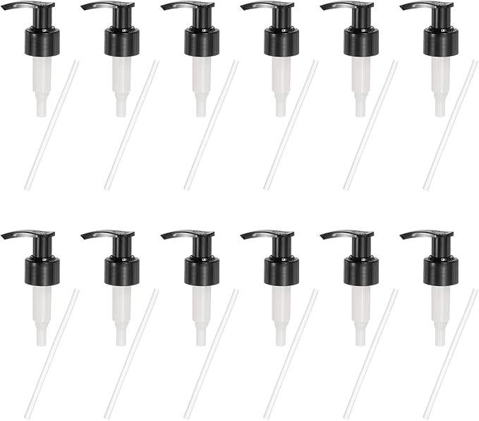 uxcell 12 Pcs Soap Dispenser Pump Heads Soap Dispensers Top Pumps Replacement by uxcell
