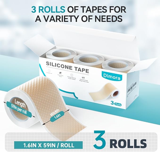 Dimora Silicone Tape 3 Rolls - Image 2