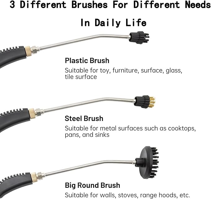 Handheld Steam Cleaner, 2500W Steam Cleaner, High Pressure Steamer - Image 3