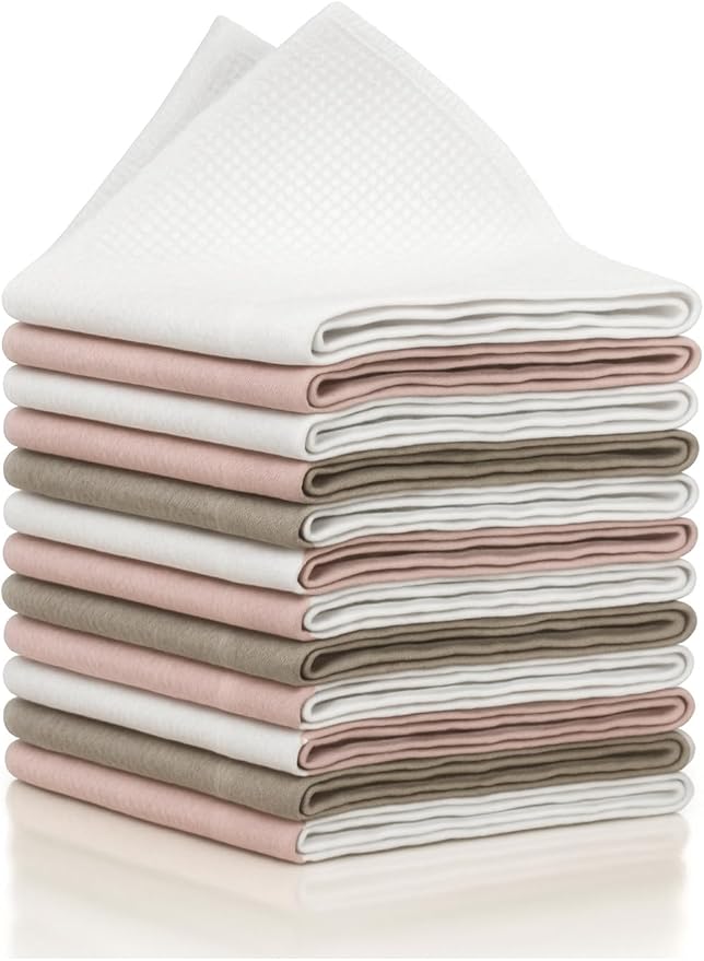 XL Lint Free Microfiber Cleaning Cloth, Cleaning Rags, Microfiber Towels by G%C3%9CTEWERK