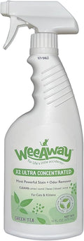 Wee Away X2 Ultra Concentrated Pet Stain and Odor Remover, Enzyme Cleaner by WeeAway