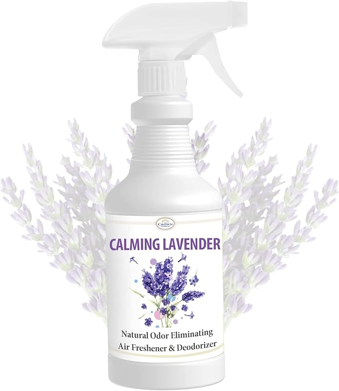 Natural Lavender Linen Spray by TheCrownChoice