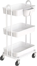 Simple Houseware 3-Tier Multifunctional Rolling Utility Cart by SimpleHouseware