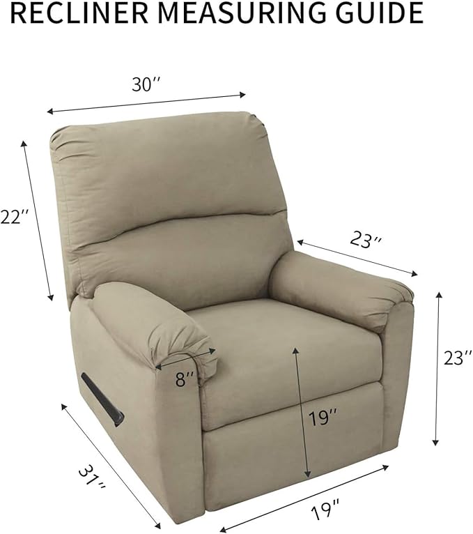 PureFit Reversible Quilted Recliner Sofa Cover, Water Resistant Slipcover - Image 6
