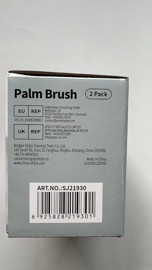 MR.SIGA Dish Scrub Brush, Palm Brush Dish Scrubber - Image 8