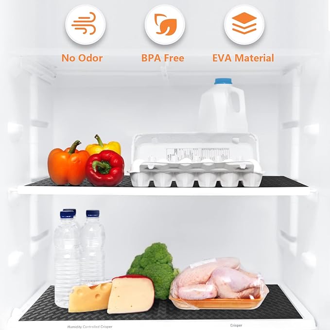 Shelf Liners for Kitchen Cabinets Refrigerator Liners Waterproof & Oil-Proof - Image 7