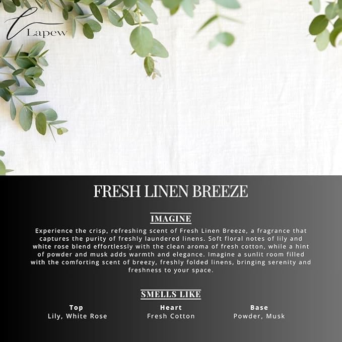 Fresh Linen Breeze Carpet Freshener Powder Refill 36 oz | Powerful Odor - Image 2