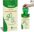 1.3 to 1.6 Gallon Compostable Trash Bags, Food Waste, Dispenser Packs Organic by TerracorPackaging