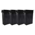 United Solutions Highboy Waste Container, 23 Gallon, Space Saving Slim Profile by UNITEDSOLUTIONS