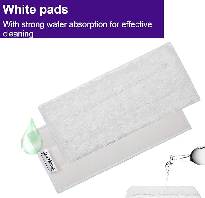 KEEPOW Reusable Mop Pads Compatible - Image 4