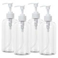 Yebeauty Soap Dispenser, 4 Pack 13.5oz/400ml Empty Refillable Pump Bottle by For+A+Better+Life