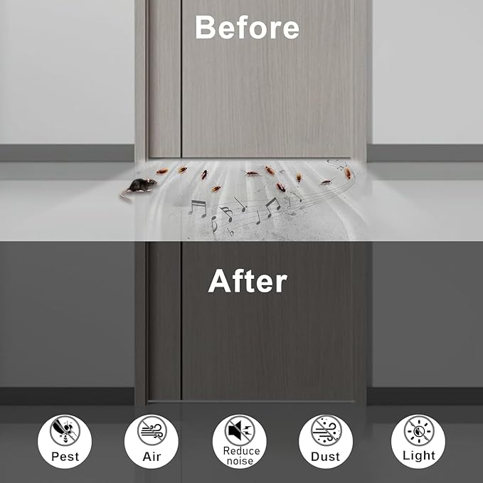 Weather Stripping Door Seal 1/4 inch Wide x 1/8 inch Thick Foam Insulation Door - Image 5