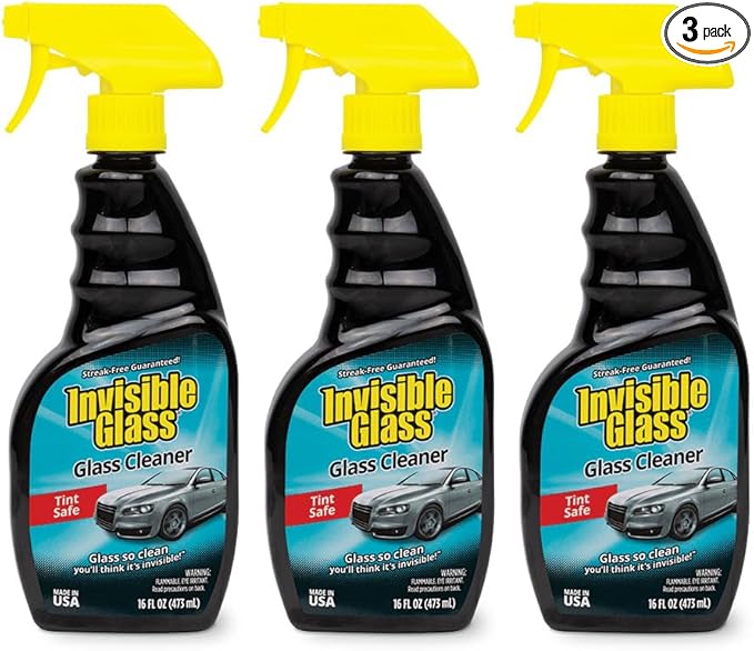 Invisible Glass 92163-3PK Premium Glass and Window Cleaner by InvisibleGlass