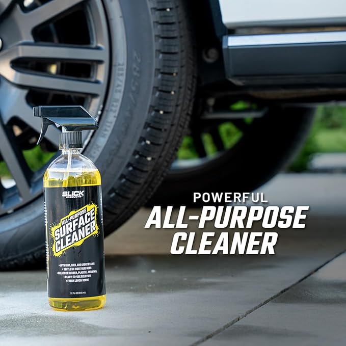 Slick Products All-Purpose Surface Cleaner – Vehicle Interior & Exterior Spray - Image 3