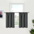BGment Small Blackout Curtains 36 Inch Length by BGment