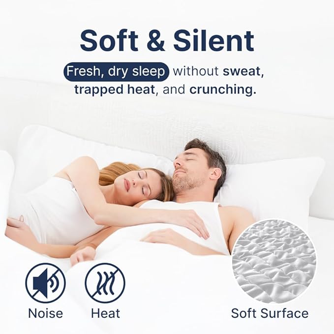 PAULATO BY GA.I.CO Twin Waterproof Mattress Protector – Mattress Cover - Image 4