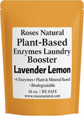 Natural Enzyme Laundry Booster – Lavender Lemon | 6 Enzymes | Biodegradable | by RosesNatural