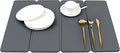 Small Stone Dish Drying Mat for Kitchen Counter, HQAUT 16"×12" Collapsible by Unknown