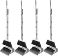 NACENA Broom and Dustpan Set, 52-in Long Adjustable Handle Broom Dustpan Combo by NACENA